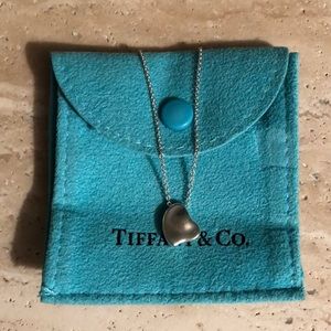 Tiffany & Co bean heart necklace
